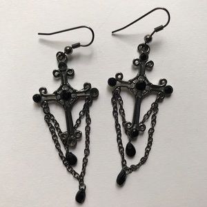 Cross Earrings